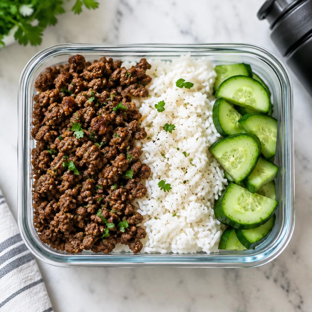 Köttfärs & ris