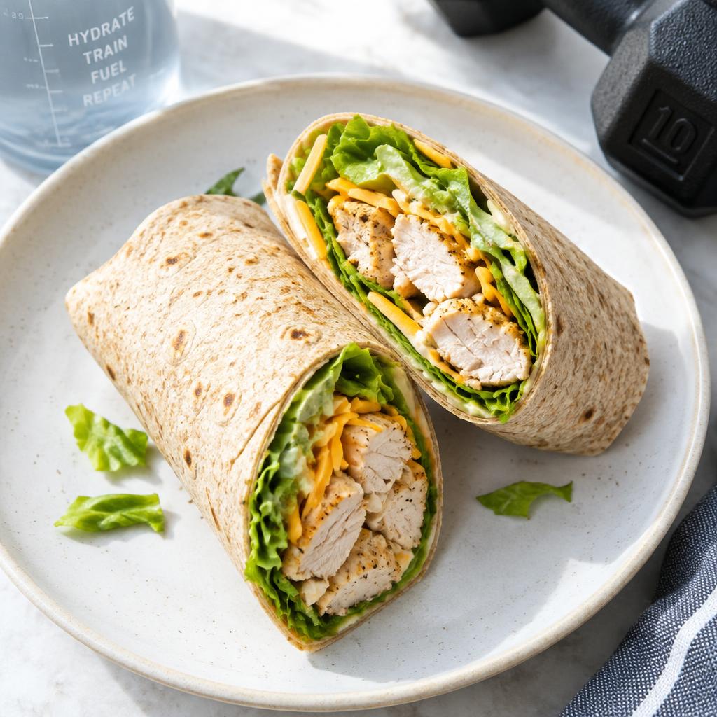 Kycklingwrap med ost
