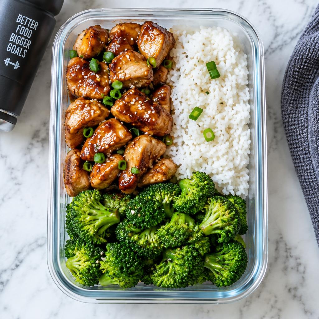 Klassisk kyckling & ris med teriyaki